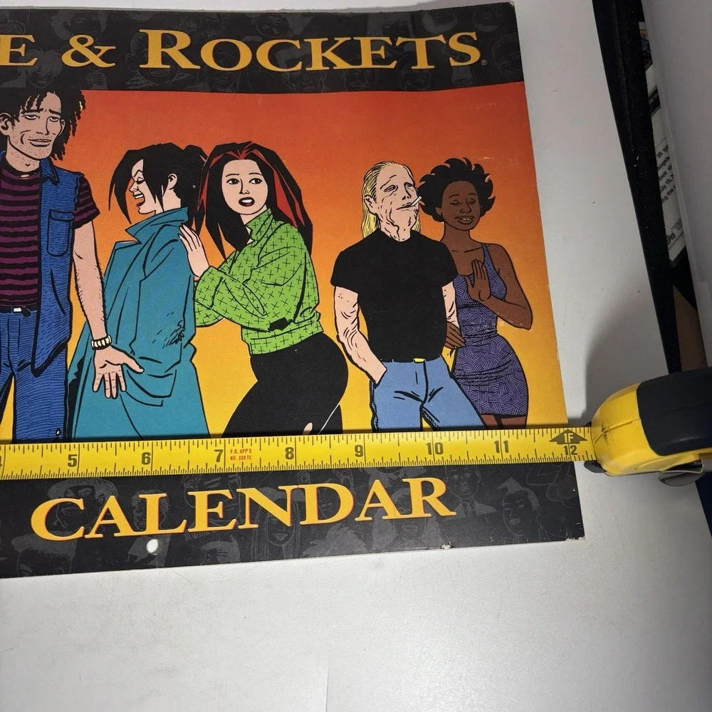 Love & Rockets Calendar 1991 Jaime & Gilbert Hernandez‎ Fantagraphics RARE